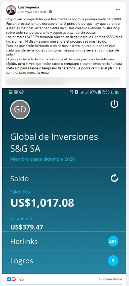 Testimonio Luis Sequeira