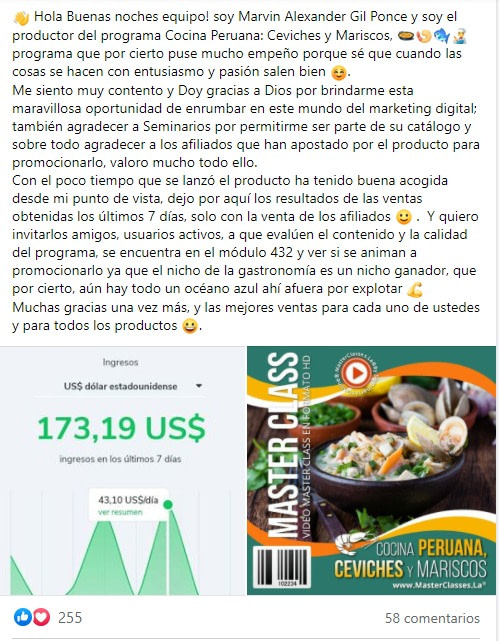 Seminarios Online, creando productos digitales