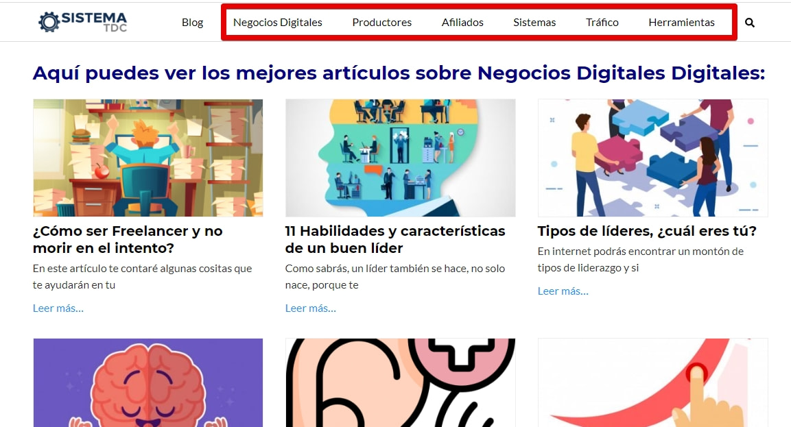 Blog Sistema TDC 2.0