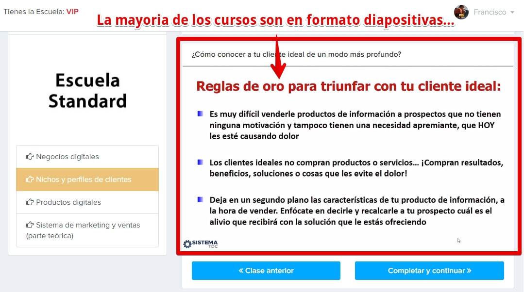 Comentarios Sistema TDC 2.0