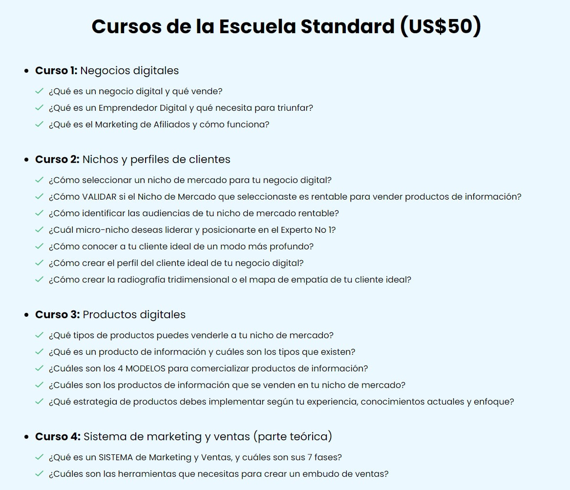 Escuela Estandar Sistema TDC 2.0