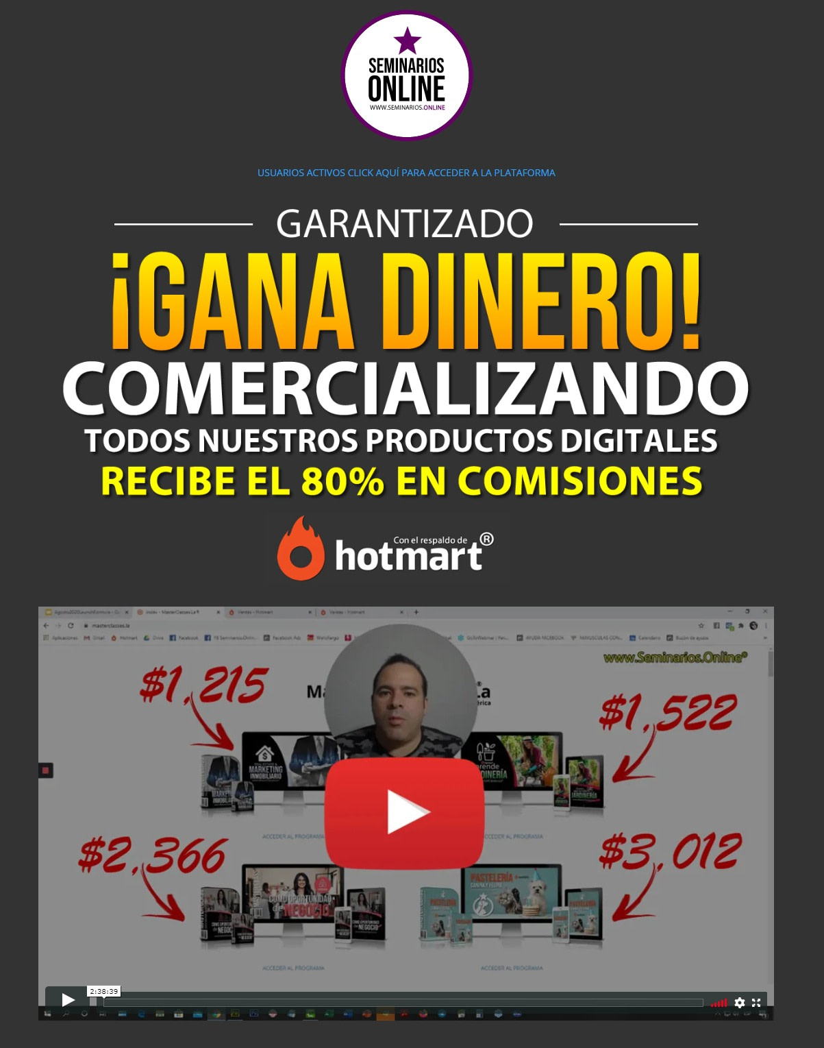 Video Seminarios Online - Mauricio Duque