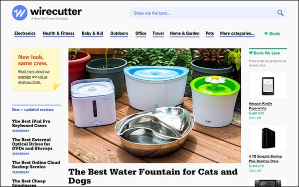 WireCutter y marketing de afiliados